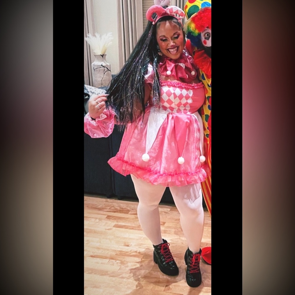 NWT JESTER COSTUME FROM DOLLS KILL SIZE XL
